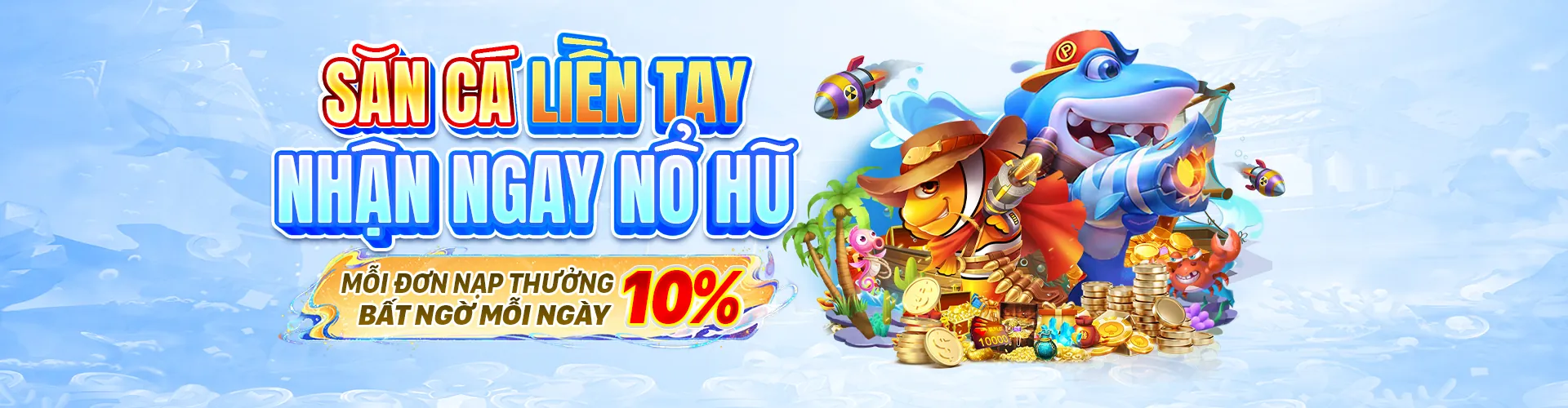 Giao diện game bắn cá 7clubs tặng 88k với hiệu ứng sống động